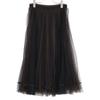 FOXEY [Good Condition] 43757 LA NOUVELLE Tulle Skirt 40 blackUsed