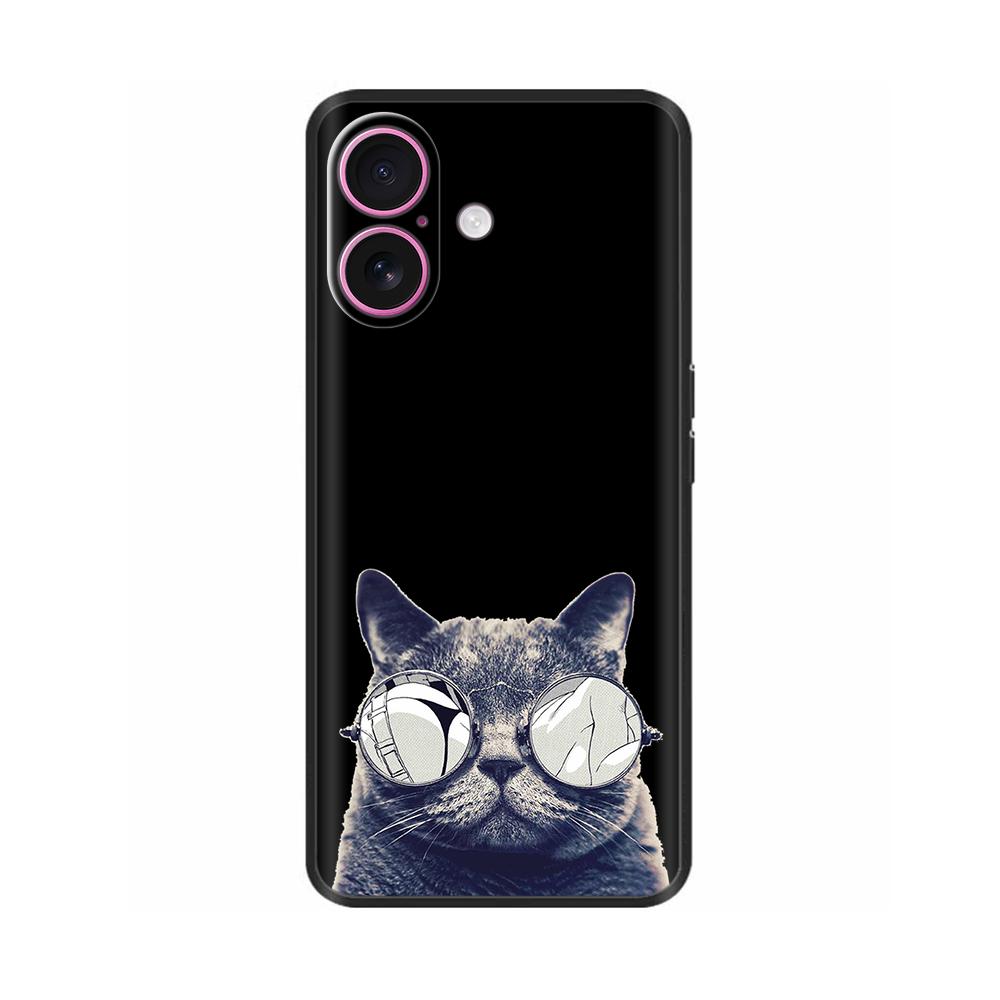Luxury Shockproof Cover For iPhone 16 Plus Soft Silicone Case For Apple iPhone 16+ 16 Pro Max Bumper Soft Phone Protective Cover