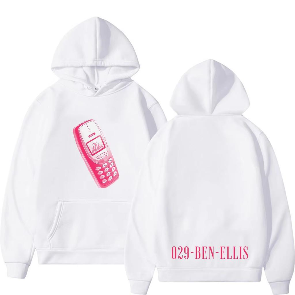 Singer Ben Ellis Tour 2026 Print Hoodie Men Women Fashion Hip-hop Pullover Long Sleeves Loose Casual Oversized Unisex Harajuku high quality