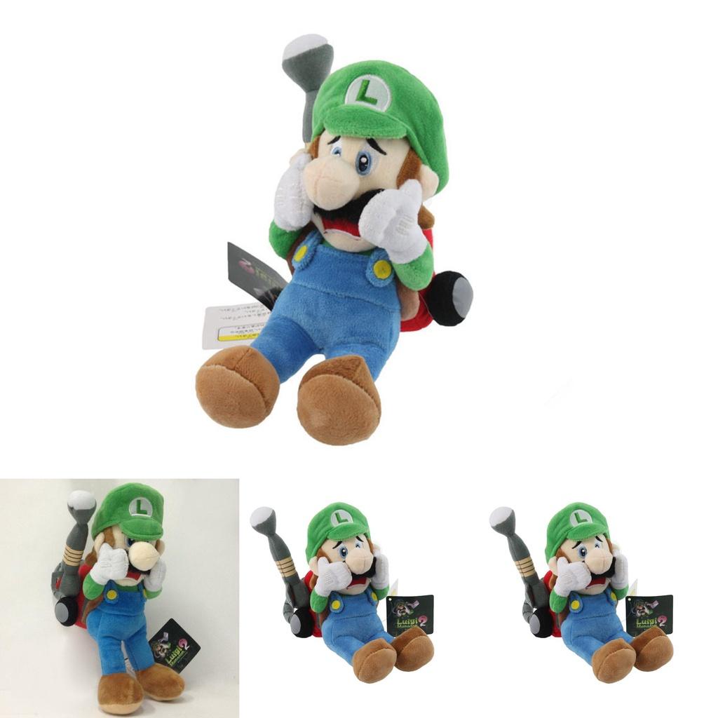 Delightfully Soft 18cm Super Mario Bros Luigi Plush Doll For Kids And Collectors