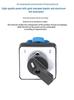 Zhuochao SZW26-20/N11.1 Double-Throw Universal Changeover Switch