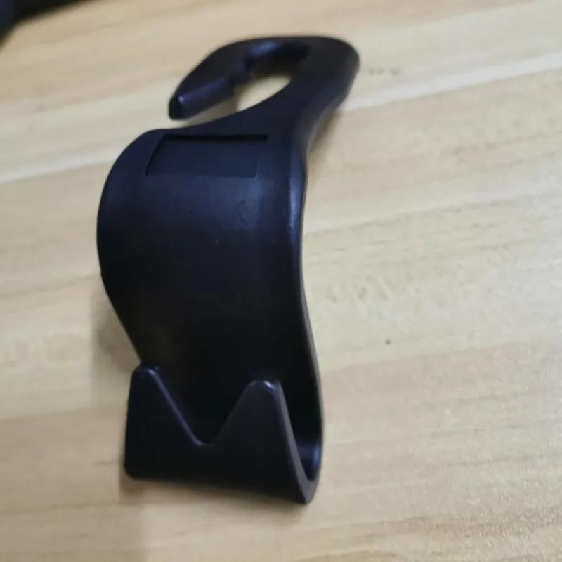 2Pcs Universal Hooks Car Seat Headrest Hook Car Back Seat Organizer Hanger Storage Purse Hook Car Handbag Clothes Grocery Bag