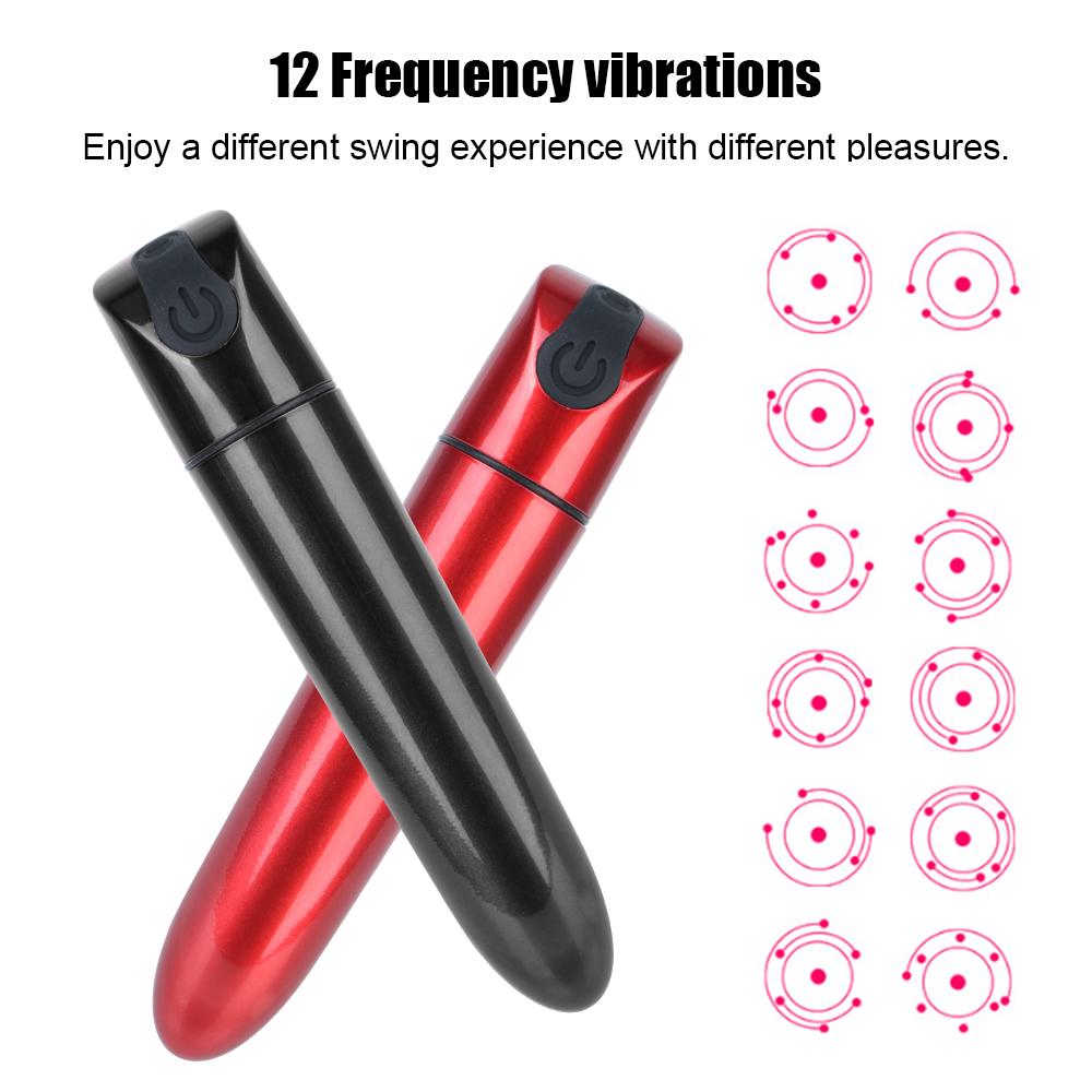 Sex Toys For Woman Dildo Vibrator Waterproof Clitoris Stimulator Vaginal G Spot Bullet Vibrator Mini Powerful 12 Speed Adult Products