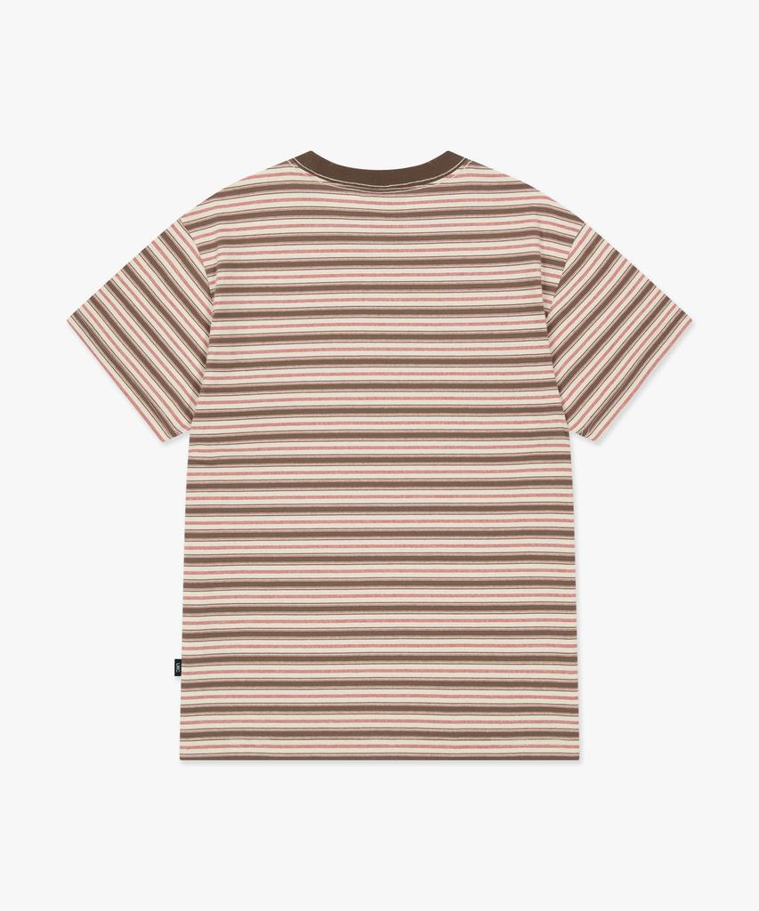 LMC Multi Stripe Tee Brown