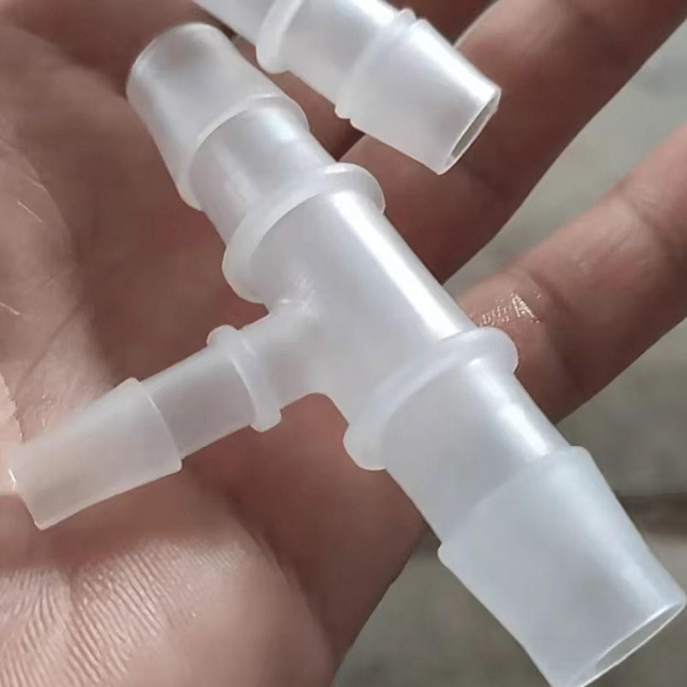 10Pcs Varied Diameter 3 Way Connector Plastic Hose Fittings  for Aquarium Fish Tank Fittings