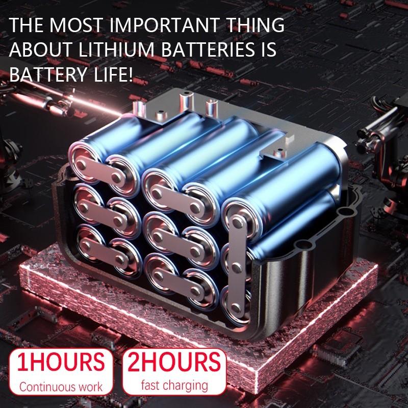 Cordless Impact Drill Set Car Lithium battery Screwdriver Speed Drilling Screw Driver wrench 1+25 torque adjustment