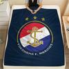 Yokohama F. Marinos  Print Flannel Blanket, High quality Comfortable for All Seasons, Home Decor, Warmth and Comfort