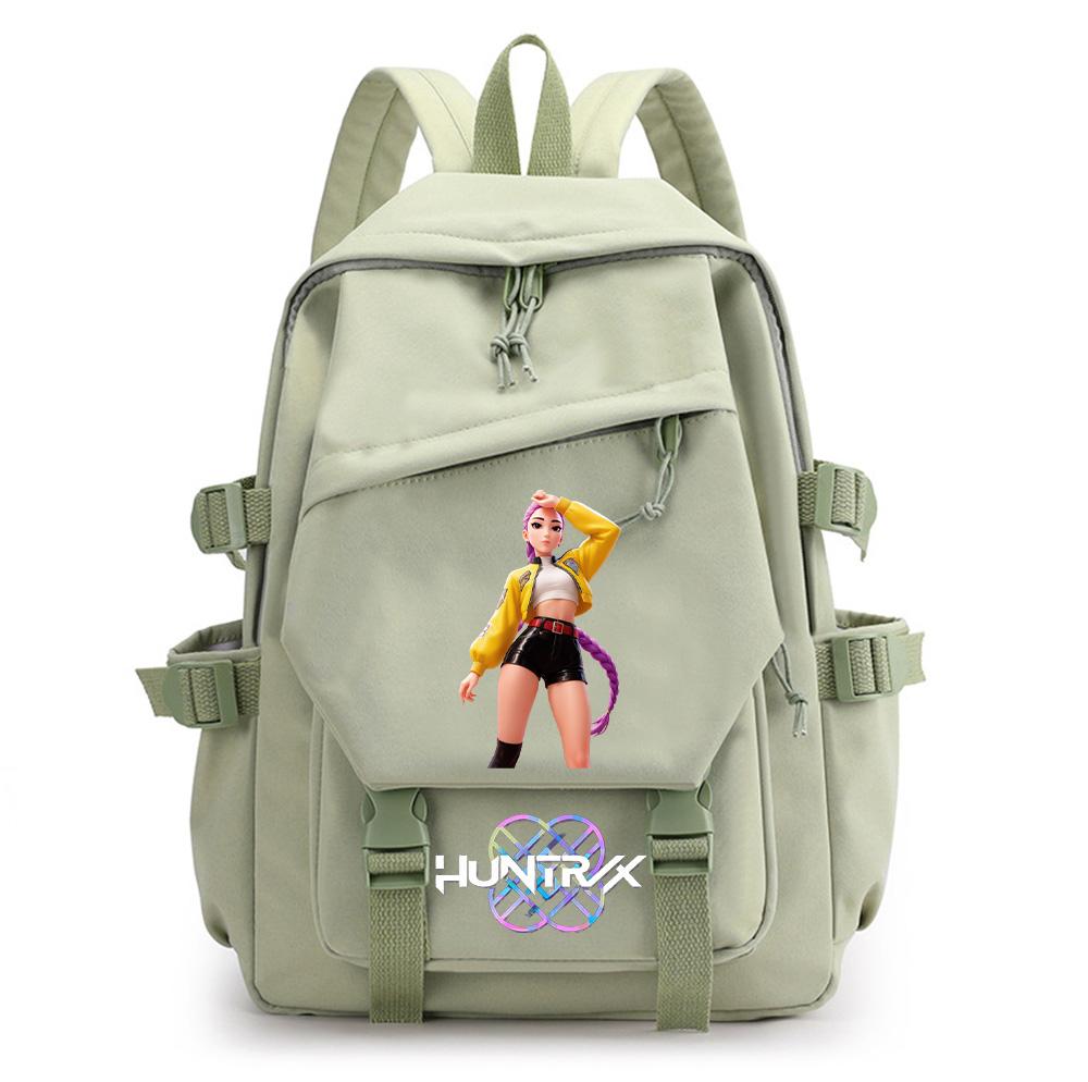 Anime Cute K-pop Demon Hunters Printed Backpack for Teenager Boy Gril Schoolbag Children Student Bookback Women Waterproof Travel Bag Kid Gift Mochila
