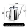 Yuzhuxun 304 Edelstahl Pour-Over Kaffeekessel