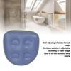 Spa-Aufblasbares Kissen Whirlpool-Matte Wasserabweisende Badewannen-Rückenlehnenkissen für Badewannen Spas Pools Blau