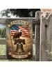250th Anniversary USA Eagle Flag Metal Wall Art Poster