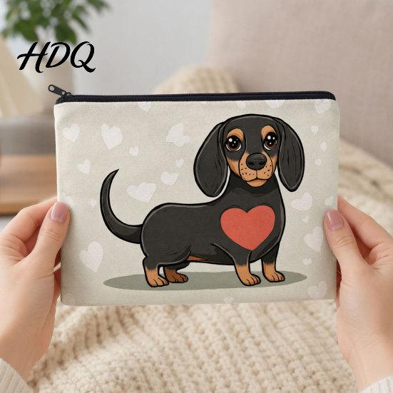 Childlike Style Bag Cosmetic Storage Bag Multi-Purpose Zipper Makeup Pouch Tear-Resistant Splash-Proof