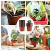 20PCS Garden Decor Garden Supply Plastic Nursery Pot Planter Seed Trays Plant Pots Flower Bucket