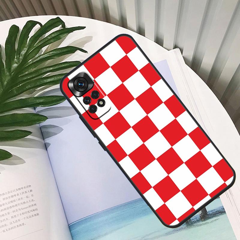 Croatia Flag Funda For Xiaomi Redmi Note 14 10 11 12 13 15 Pro Plus Case For Redmi 15 15C 14C 12C 10C 13C