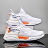 High quality summer men's low-top breathable mesh light running shoes thick-soled shock absorption comfortable training casual sports shoes
