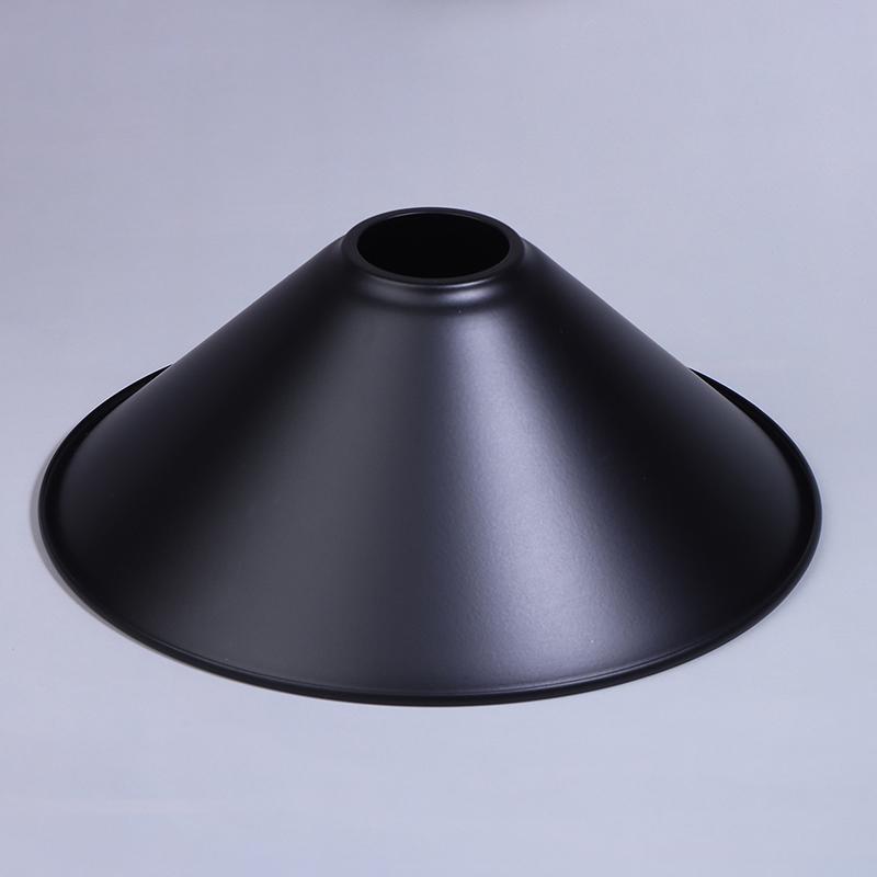 Black Iron Lampshade American Retro Industrial Style Chandelier Wall Lamp Table Lamp Lampshade For Restaurant Clothing Store