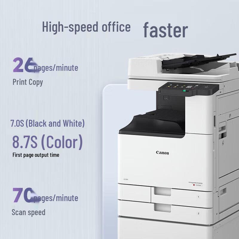 Canon iRC3326 Commercial Multifunction Printer CN plug (adapter included)