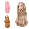 Curly Hair Supermodel Doll Head With Make-up 30cm Dolls Head 1/6 Doll Head  Dolls Accessories