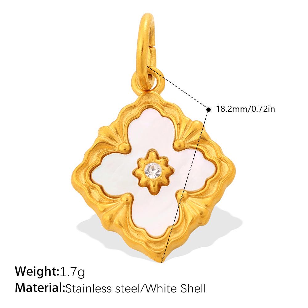 European & American Stainless Steel Sun Design Niche Jewelry - Luxurious, Non-Fading Star Gold for Women