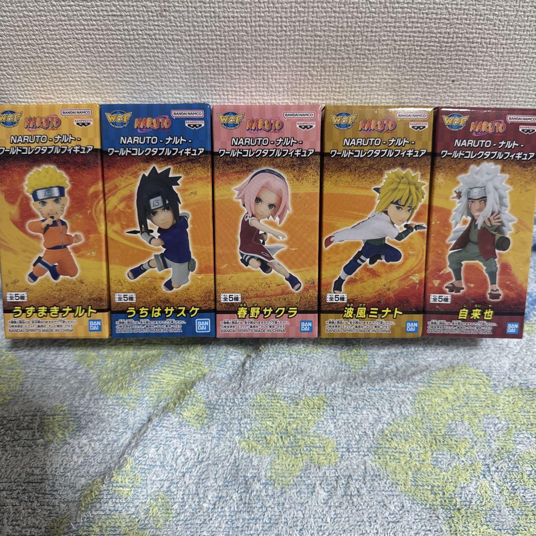 

[USED] NARUTO World Collectible Figures Complete Set of 5