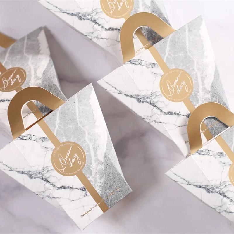 Creative Wedding Supplies T-shaped Hand Bag Large Wedding Candy Box European Wedding Gifts Box for Guests