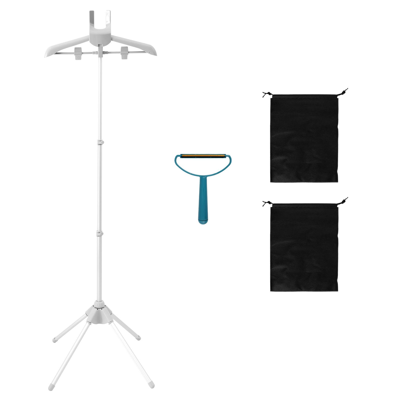 

Стойка для отпаривателя Регулируемая стойка для отпаривателя одежды Телескопическая складная напольная вешалка для одежды Легко устанавливается для отпаривания одежды серый