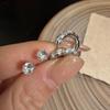 Earrings for Women: 2025 Stylish Double Piercing Circles – Light Luxury and High-End Summer Jewelry