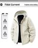 2025 Men's Korean Style Windproof Waterproof Hooded Jacket: Trendy Outdoor Workwear