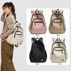 Schoolbag new backpack Korean version fresh male and female students schoolbag large capacity simple lightweight travel backpack