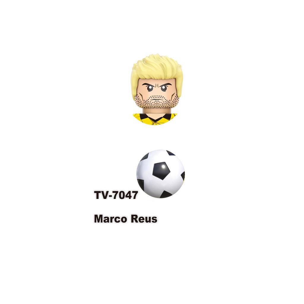 TV6506 TV6507 Action Toy Figures Football Players Assemble Bricks Building Blocks Gifts For Children Kids Small Dolls