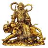 Zhao Gongming God of Wealth Statue Riding Tiger - Protector of Home & Office, Attracts Wealth, Ideal for Worship & Display in Living Room or Shop.