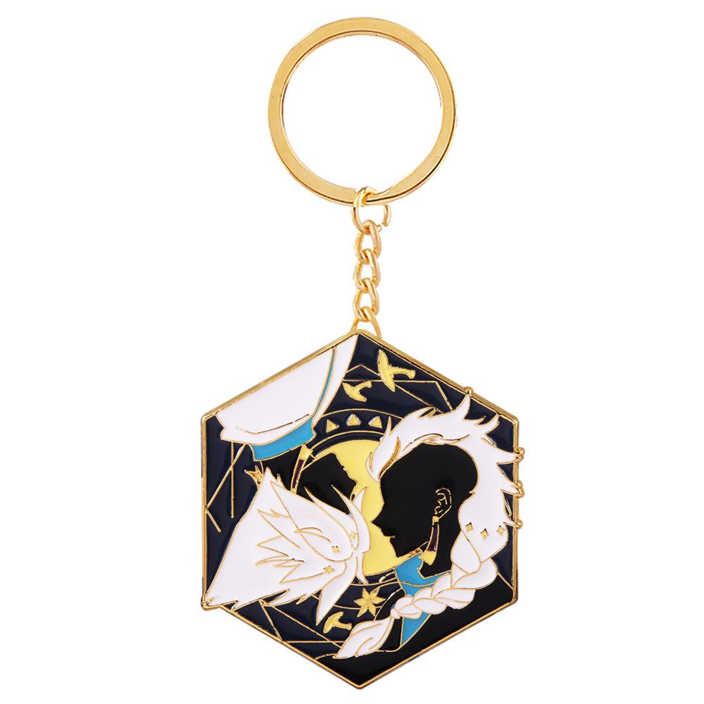 Game Sky: Children of the Light KeyChain Dragon Bone Kakashi Game Peripherals Cartoon Brooch For Women Men Fans Jewelry Gifts