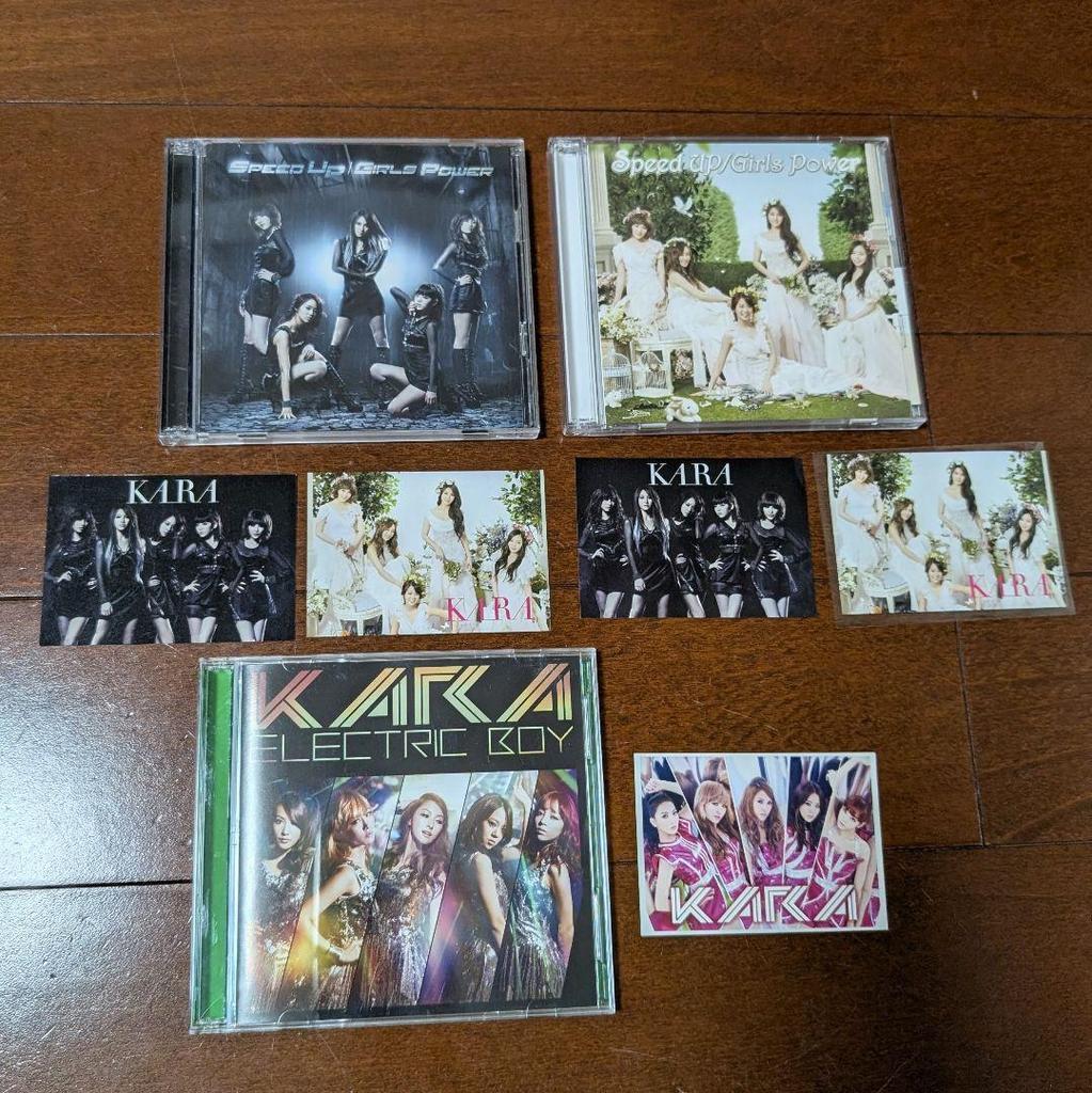 [USED] KARA CD penlight towel flyer