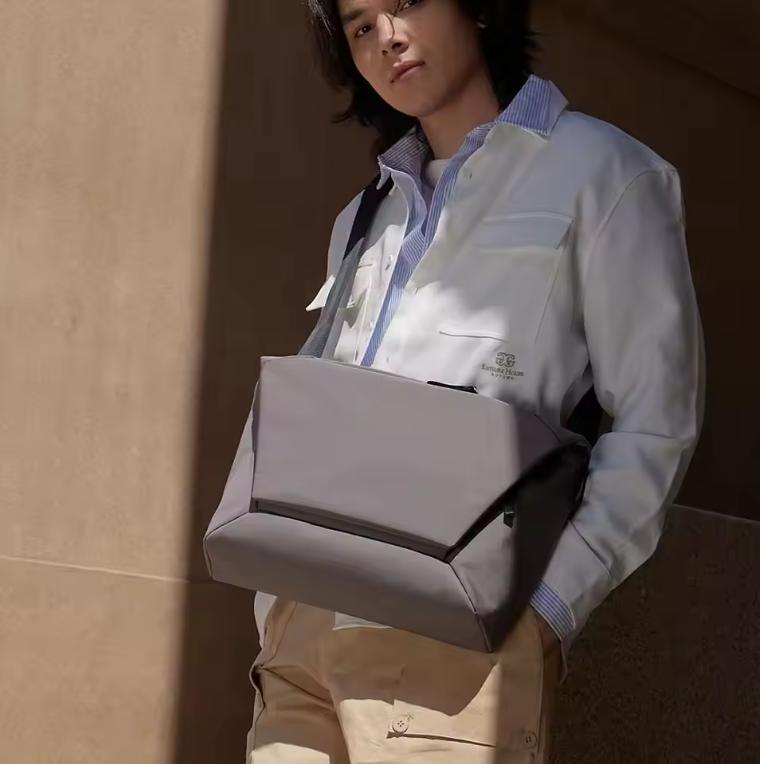 Xiaomi Mijia Crossbody Bag Teenager Shoulder Tote Bag Messenger Bag Business Travel Casual College Satchel Bag For 14inch Laptop