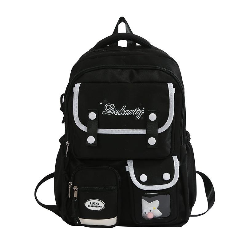 The New Schoolbag Is High-value, Fresh and Sweet, Candy-colored Backpack, Lightweight and Large-capacity Backpack for Junior High School Students.