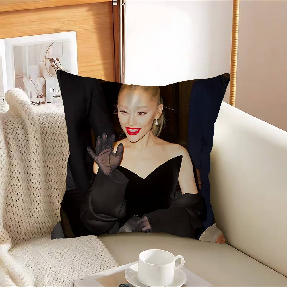 SingerS A-Ariana-G-Grande Pillow Case Removable Washable Cushion Cover – All-Season Soft Linen