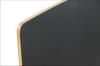 Black plywood chair with stainless steel frame. Model WERDI B
