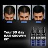 Beardo Dr Advanced Hair Growth Serum For Men 50 Ml X Pack Of 3 Lightweight Non Greasy Hair Thickening Scalp Care Serum