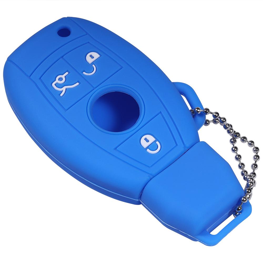 Soft Silicone Key Fob Cover Case For Mercedes Benz C E M S Cls Clk Glk Glc G Class Cla Glk350 Gla 250 C300 Amg Glc 300
