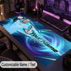 Large Mouse PadErling Haaland Custom Name Text Personalized Desk Mat Non Slip Gaming Pad