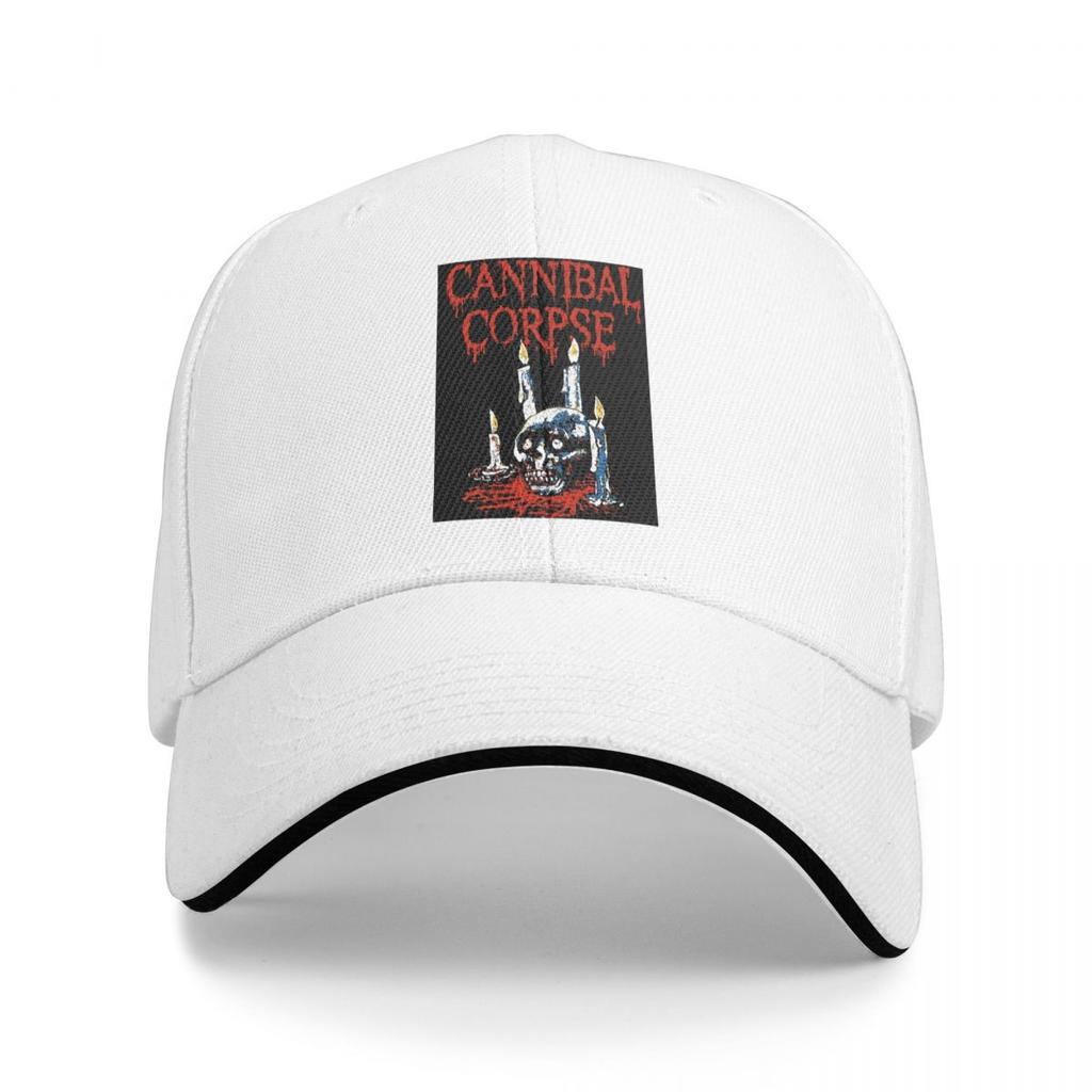 Cannibal Corpse Death Metal Band Baseball Caps Snapback Baseball Hats Breathable Casual Casquette Outdoor Unisex