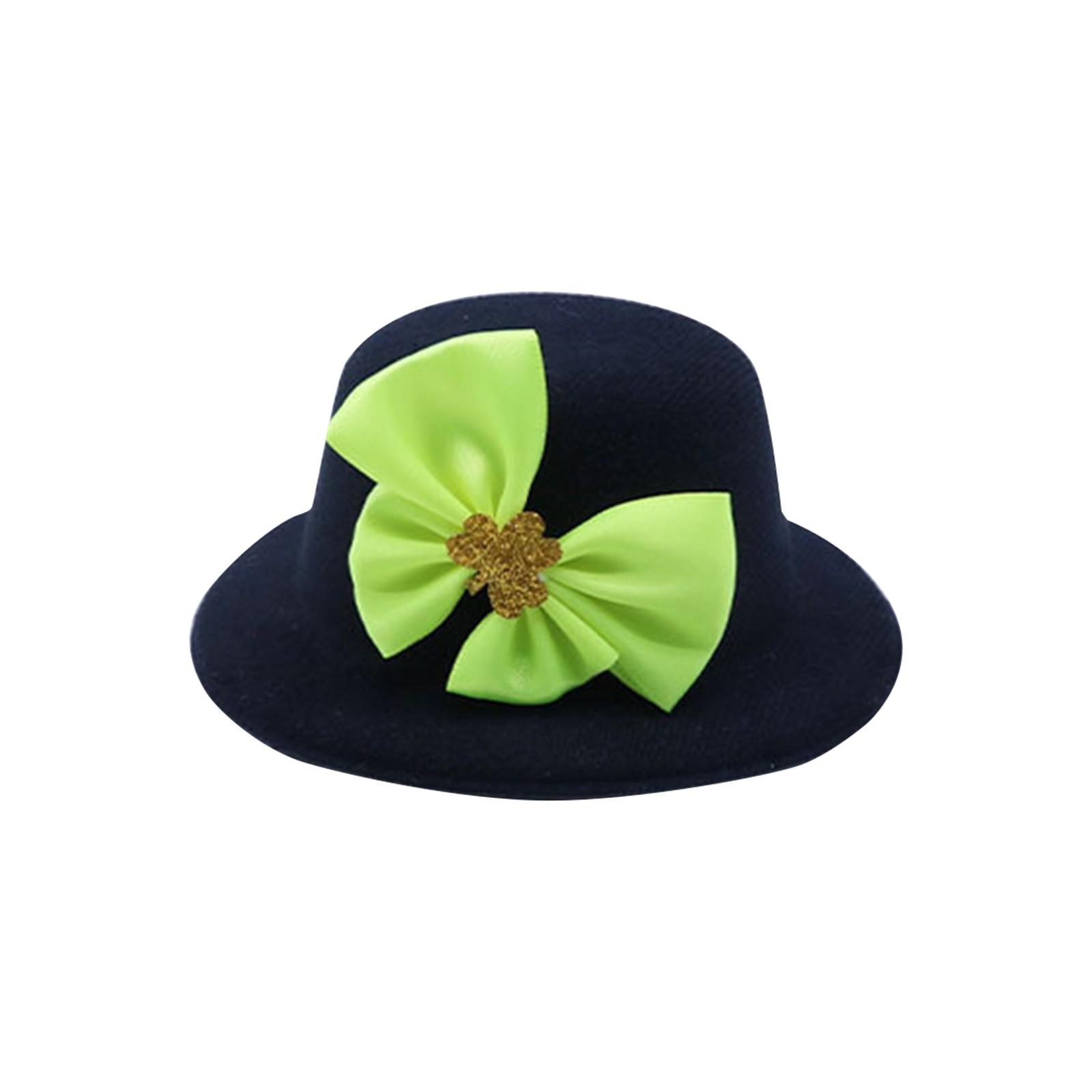 

Реквизит для костюмов ко Дню Святого Патрика, аксессуары для волос, ирландская шляпа, заколка для волос, головной убор One Size