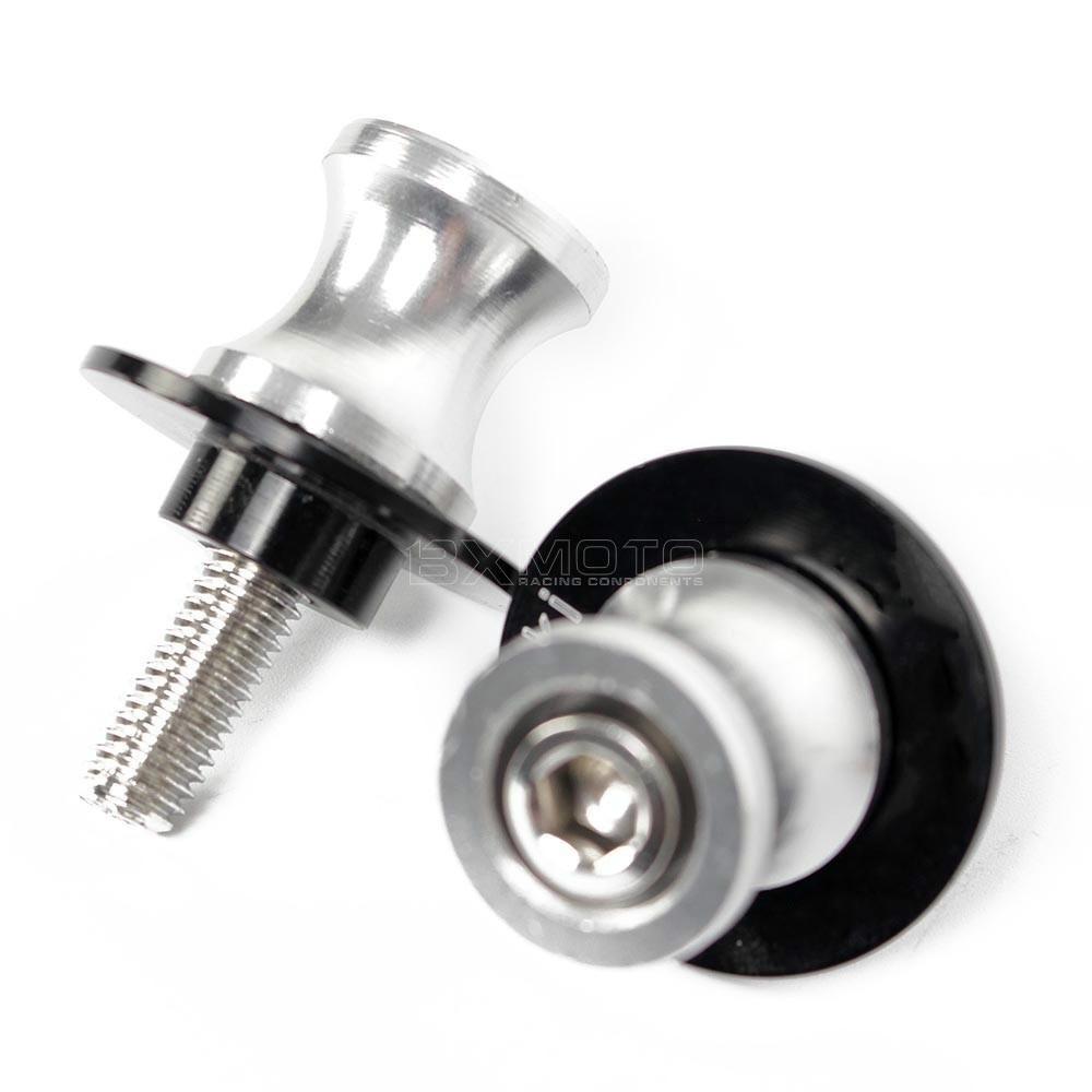 2 X 10mm Motorcycle Swingarm Sliders Spools Safety Anti-crash Protector