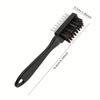 Brosse à Chaussures en Daim 2-en-1 avec Gomme pour Bottes, Cuir Immitation Nubuck Entretien Outil de Nettoyage Efficace Double Face