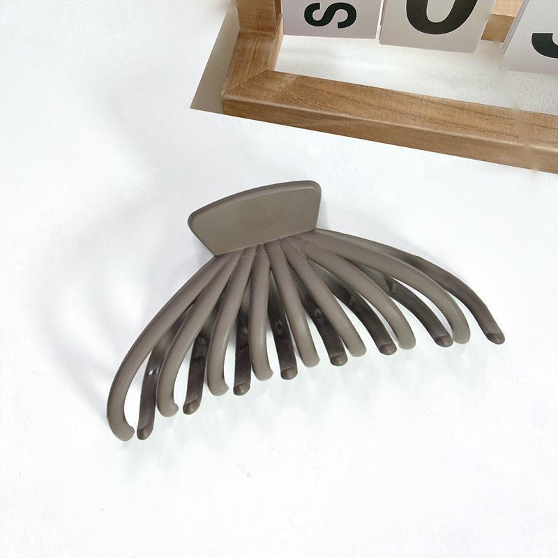 1pc Frosted Power Hair Clips, Simple and Fashionable Hair Fixing Clips, Hair Accessories for Women