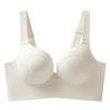 Large Size Push Up Bra Women's Thin Underwear Women's Full Cup Bra No Steel Ring Bra Adjustable Anti Sagging Bra
