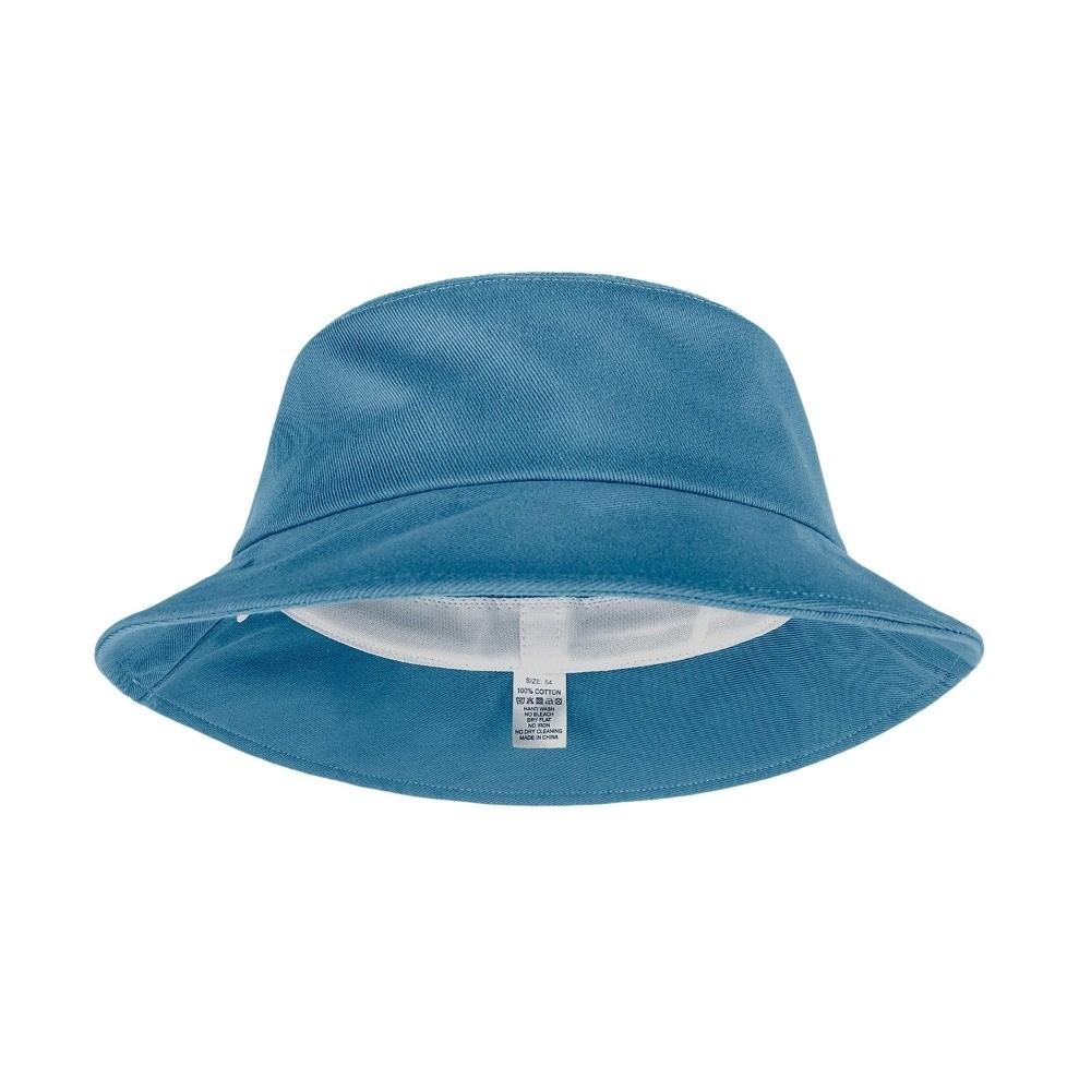 Sun Visor Kids Bucket Hat Solid Color Fisherman Cap Casual Children Panama Hat Outdoor