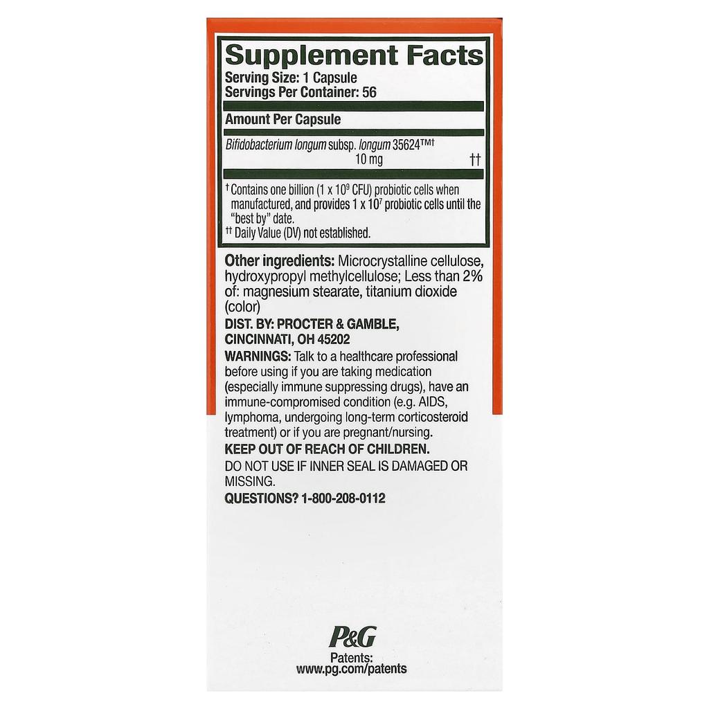 24/7 Digestive Support, Probiotic Supplement, 4Mg, 56 Capsules