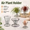 Luftpflanze Federdraht Tischplatte Tillandsia Halter Miniatur Garten Dekorationen Metall Luftpflanzenständer Pflanzen Ausstellungsständer Vase