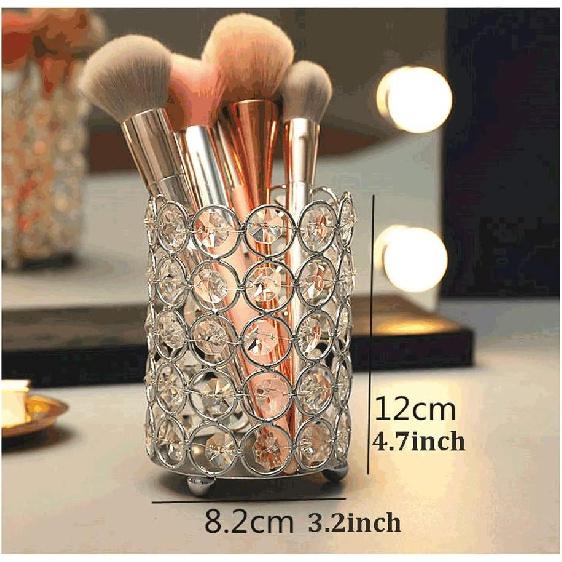 Desk Pencil Pen Holder Multifunctional Pen Holder Mesh Pencil Holder Metal Pencil Holder for Desk Office Dressing Table Pen Organizer Desk Organizers